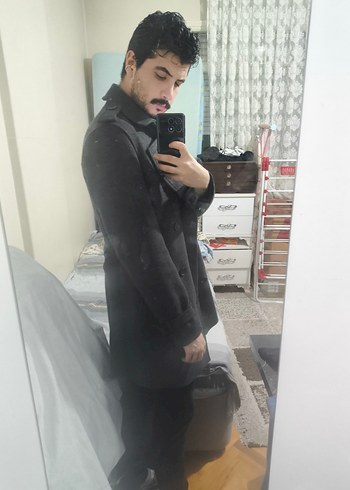 Antrasit Network Erkek Kaban - Görsel 4