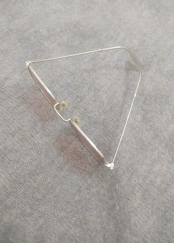 Şeffaf Pembe Minimalist Kadın Gözlüğü - Görsel 2