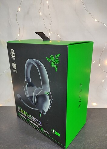 RAZER blackshark V2 X sıfır kapalı kutu