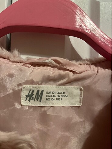 H&M Kız çocuk kürk yelek