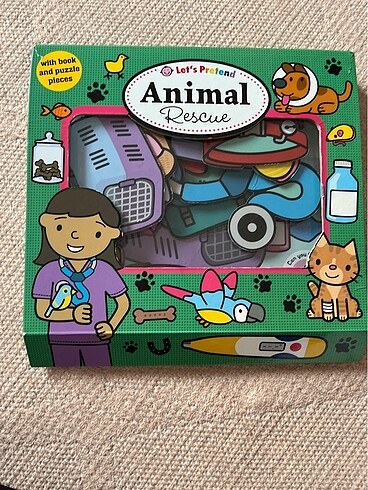 Puzzle parçalı İngilizce Kitap