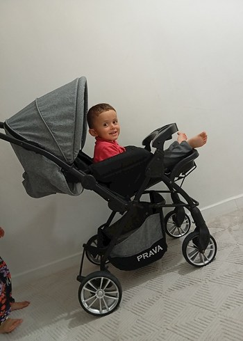 Prego Gri Bebek Arabası