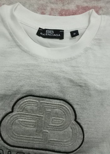 Beyaz Baskılı Uzun Kollu Erkek Tişört - Görsel 7