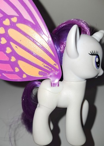 my little pony glimmer wings rarity - Görsel 5