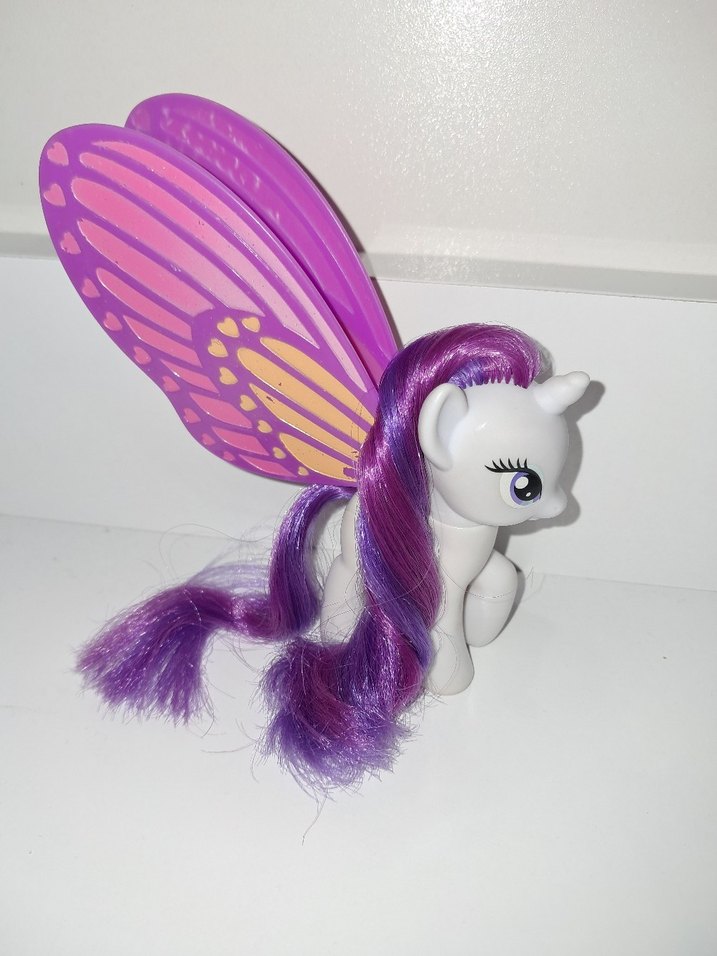 my little pony glimmer wings rarity - Görsel 2