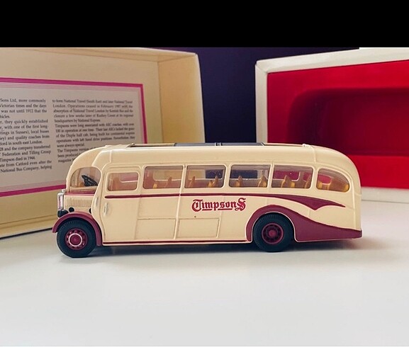 Beden Corgi otobüs 1/50 ölçek 14 cm
