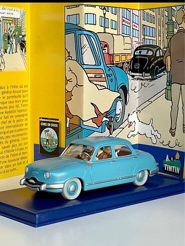Tintin tenten Panhard Dyna z