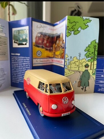 Tintin tenten volkswagen combi