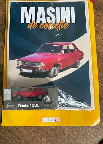 Koleksiyonluk Kırmızı Dacia 1300 Oyuncak Araba