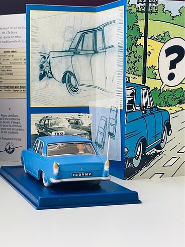  Beden Tintin tenten FORD ZEPHYR 6 MK III