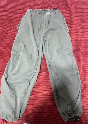 Kadın Haki Boyfriend Pantolon - Görsel 2