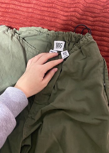 Kadın Haki Boyfriend Pantolon - Görsel 4