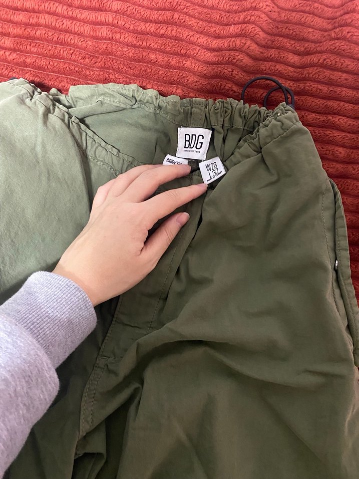 Kadın Haki Boyfriend Pantolon - Görsel 4