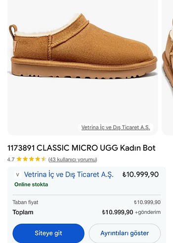Ugg Micro Yeni Sezon