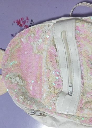 Pembe Nakışlı cocuk Sırt Çantası - Görsel 4