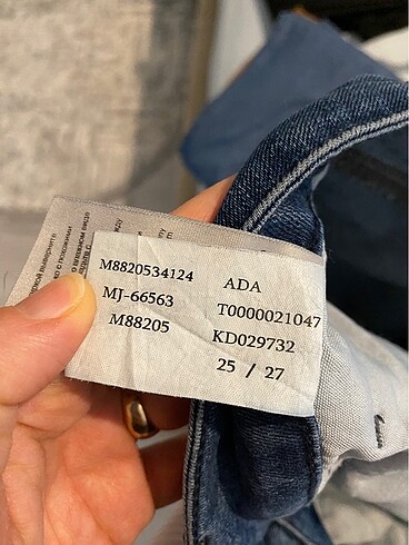36 Beden mavi Renk Mavi jean