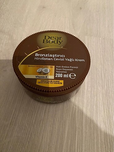 Bronzlaştırıcı krem