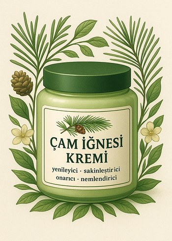 Çam İğnesi Kremi - Yenileyici ve Nemlendirici