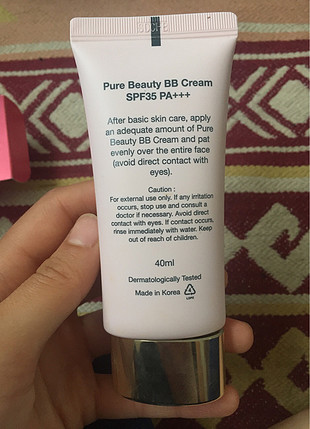 diğer Beden ten rengi Renk #pure beauty #bb cream 