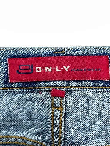 38 Beden mavi Renk Only Jean / Kot Şort %70 İndirimli.