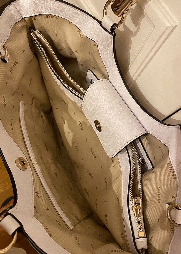 Guess hasır çanta - Görsel 4