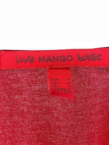 m Beden kırmızı Renk Mango Kısa Elbise %70 İndirimli.