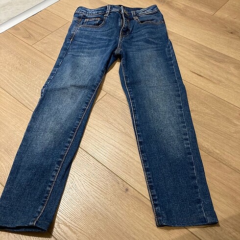 8 Yaş Beden lacivert Renk Mango kids marka denim ( kot) pantolon