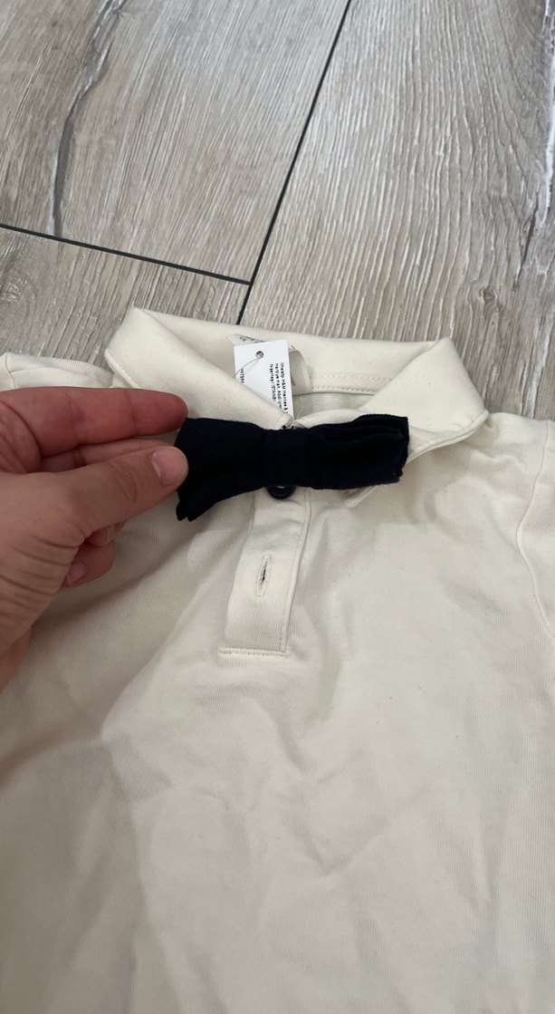 Hm sıfır etiketli papyonlu badi - Görsel 3