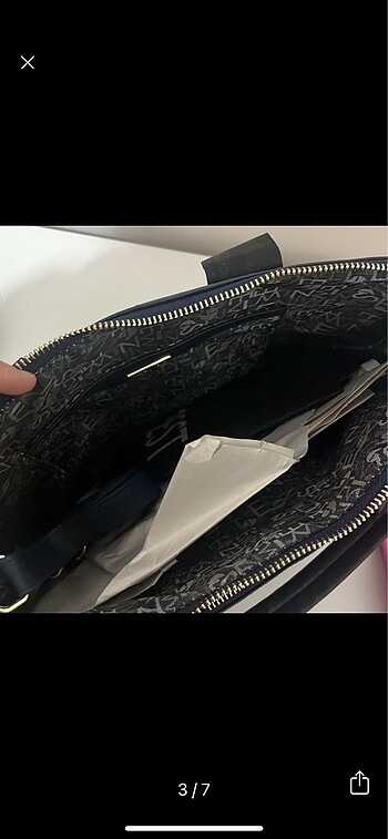  Beden lacivert Renk Nine west çanta