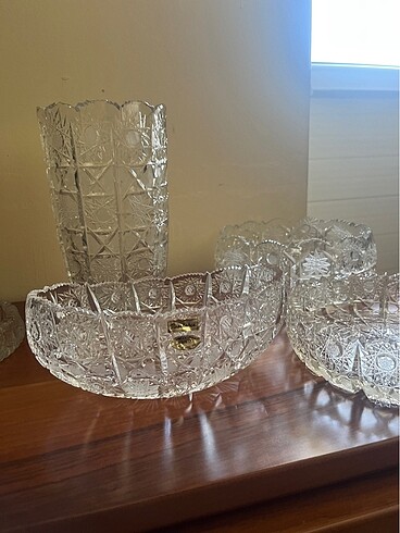 Paşabahçe Paşabahçe kristal el yapımı set
