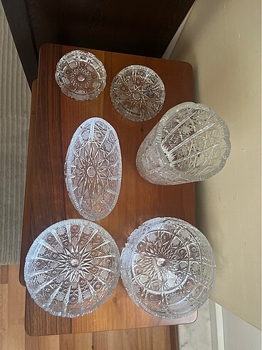  Beden Paşabahçe kristal el yapımı set