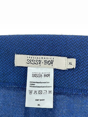 xl Beden mavi Renk Diğer Mini Etek %70 İndirimli.