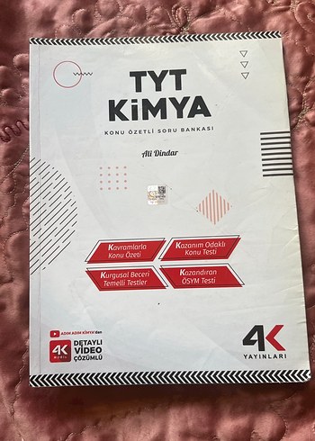 TYT Kimya Konu Özetli Soru Bankası