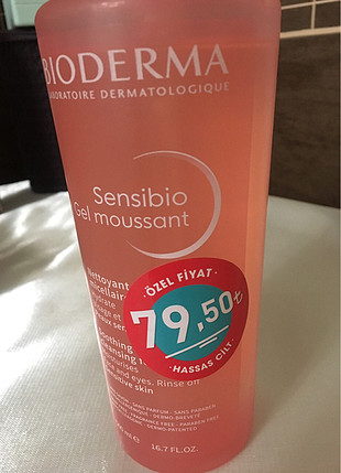 Bioderma sensibio foaming jel SON FİYAT