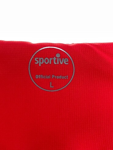 l Beden kırmızı Renk Sportive Spor Dış Giyim %70 İndirimli.