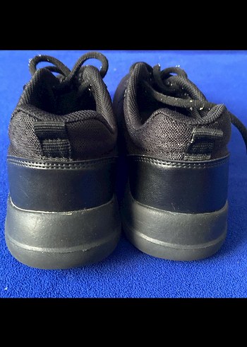 36 Beden siyah Renk Siyah Kadın Spor Ayakkabı Velcro Detaylı