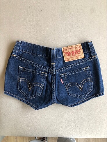Levis Mini Kot Şort S Beden Yeni