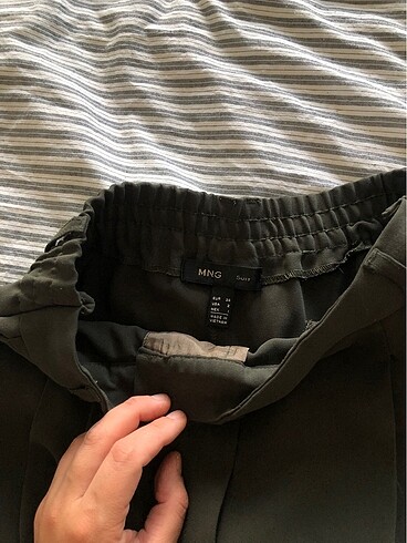 Mango Mango Suit Kadın Pantolon Haki Şık
