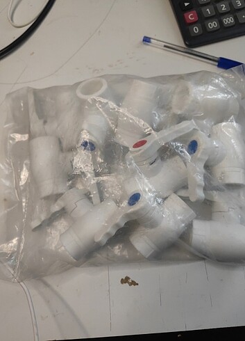 10 adet 25mm vana