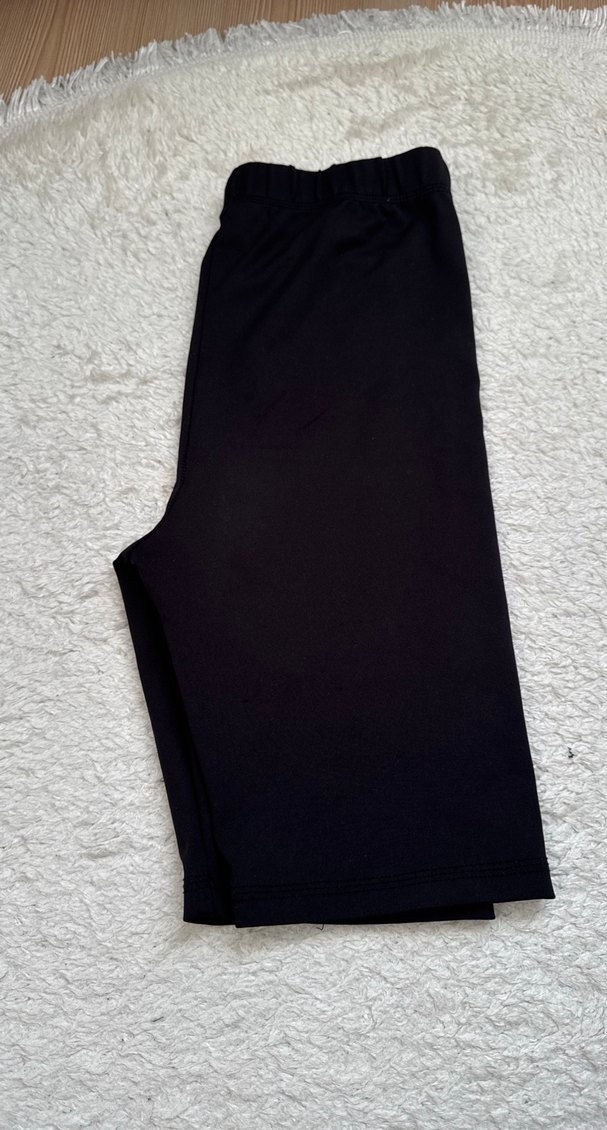 Siyah Düz Mini Spor Şort - Görsel 3