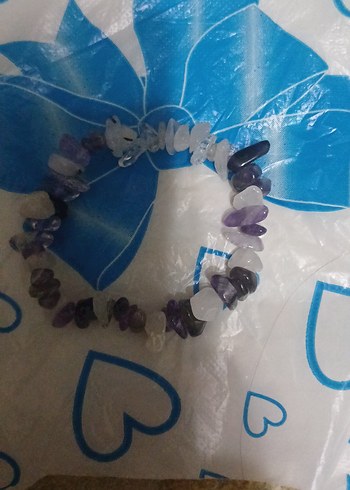Pandora Mor Bağlamalı Desenli Boncuklu Kadın Bileklik