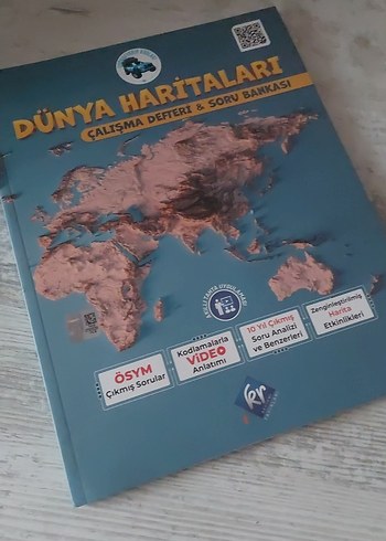 Dünya Haritaları Çalışma Defteri ve Soru Bankası