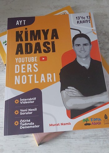 Kimya Adası AYT Ders Notları Kitabı