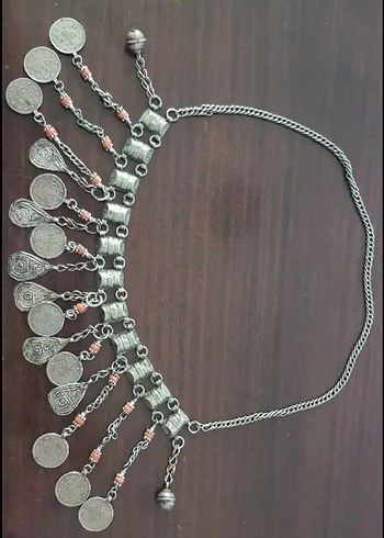 OSMANLI GUMUŞ PARALI GUMUS GELIN ALİNLİGİ - Görsel 5