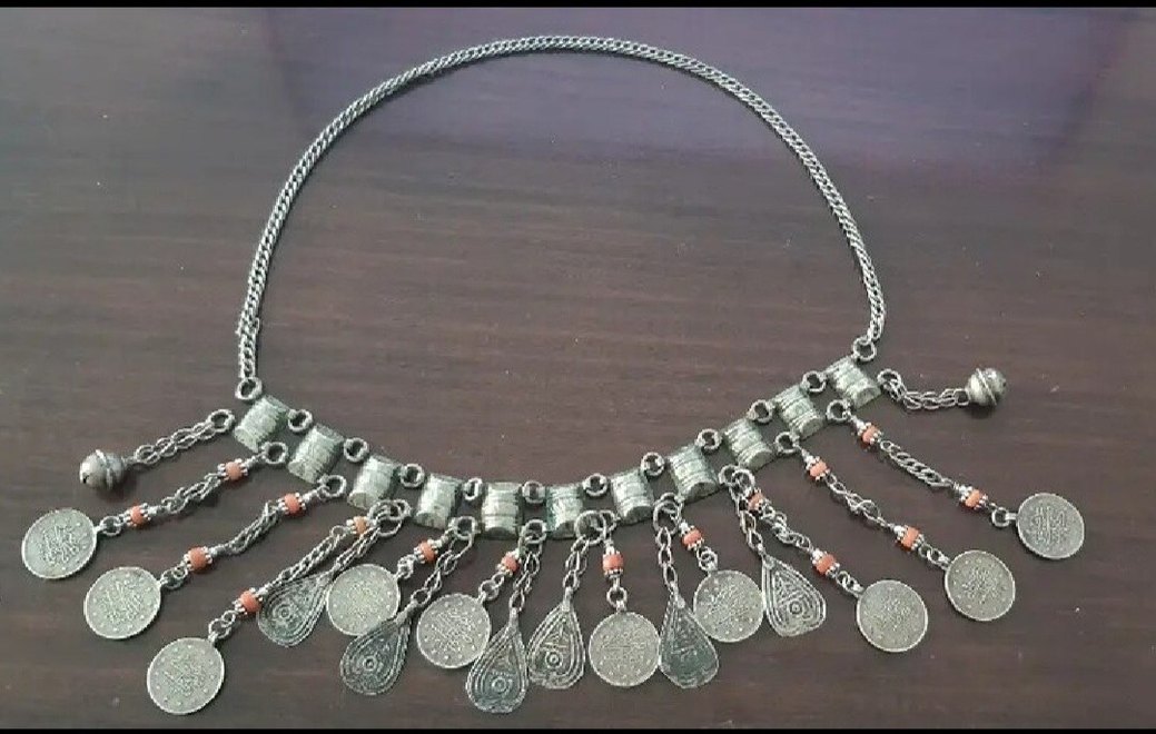 OSMANLI GUMUŞ PARALI GUMUS GELIN ALİNLİGİ - Görsel 4