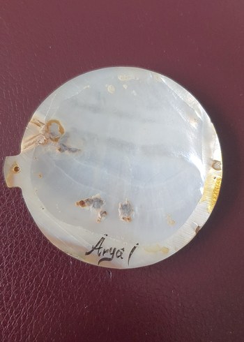 minyatur av el boyama Vintage Kadın Kolye Ucu - Görsel 3