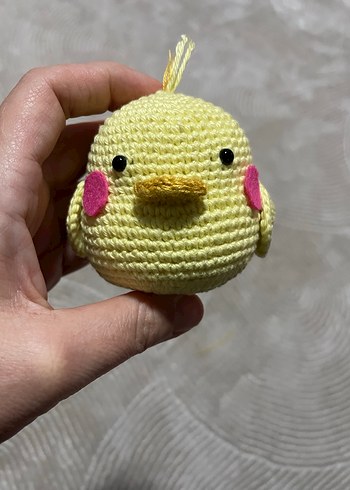 Amigurumi Civciv Oyuncak - Görsel 2