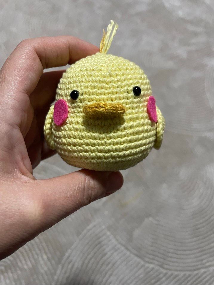 Amigurumi Civciv Oyuncak - Görsel 2
