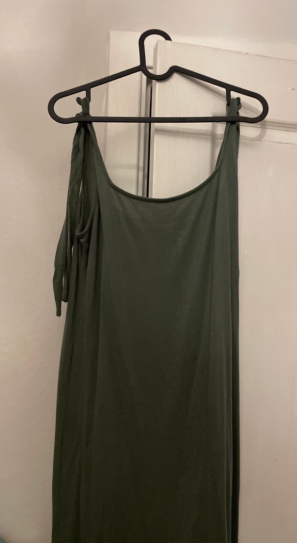 Topshop siyah kruvaze elbise - Görsel 4