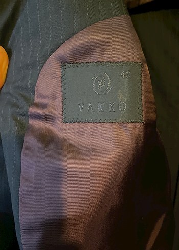 Wakko Erkek Siyah Düğmeli Modern Klasik Ceket - Görsel 2